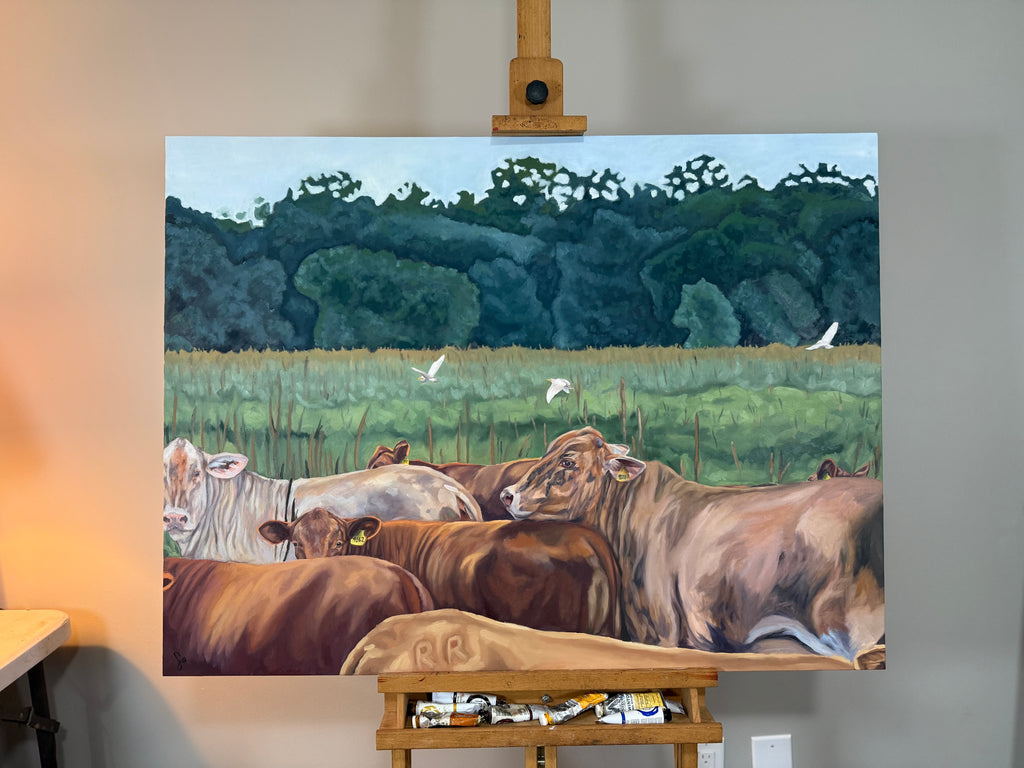 “On To New Pastures” 30x40