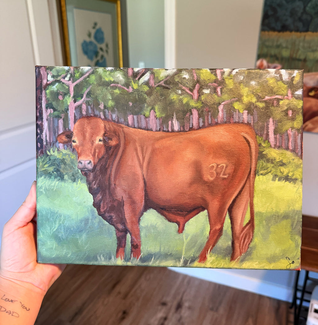 “Mini Bull” 9x12