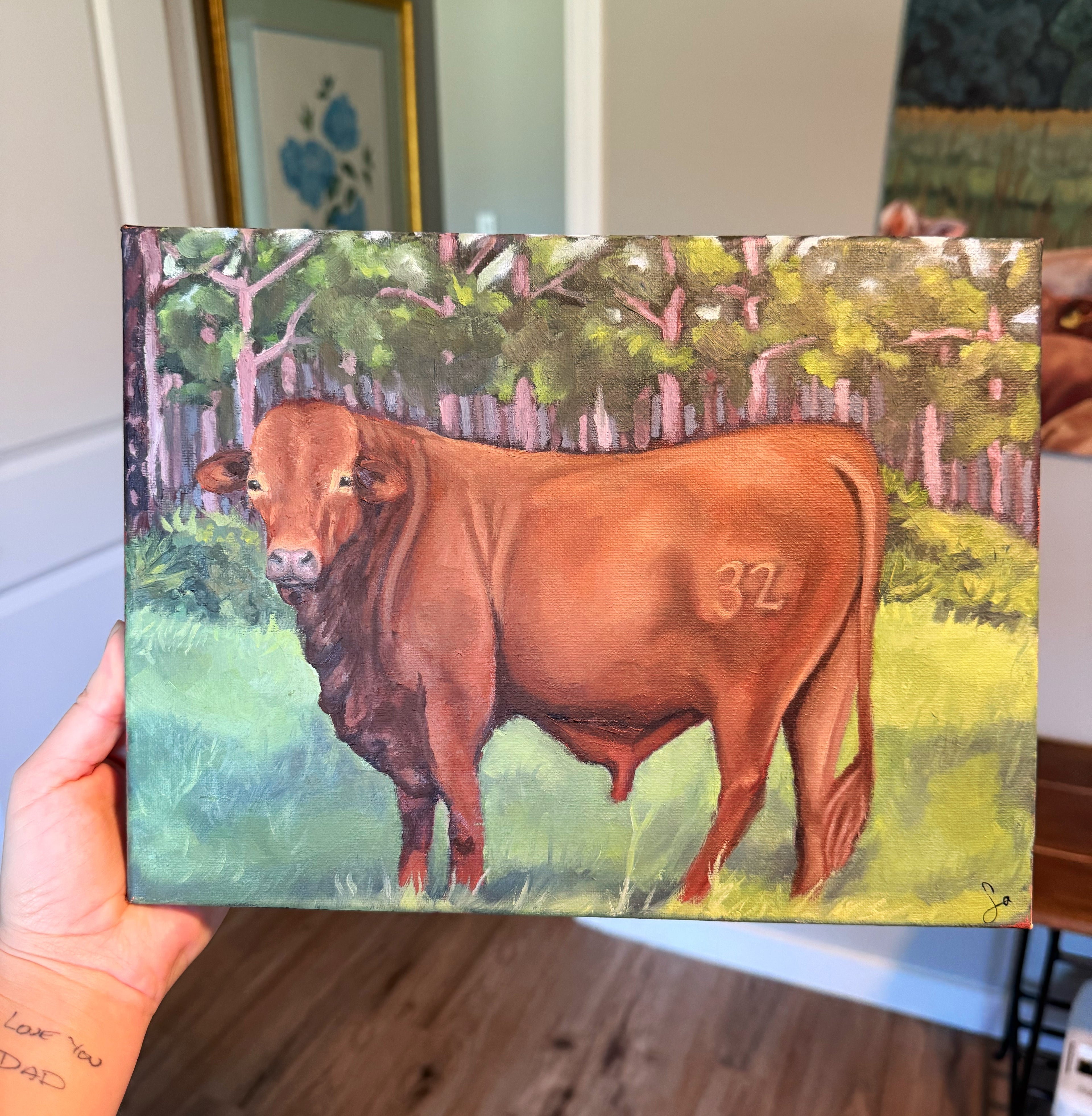 “Mini Bull” 9x12