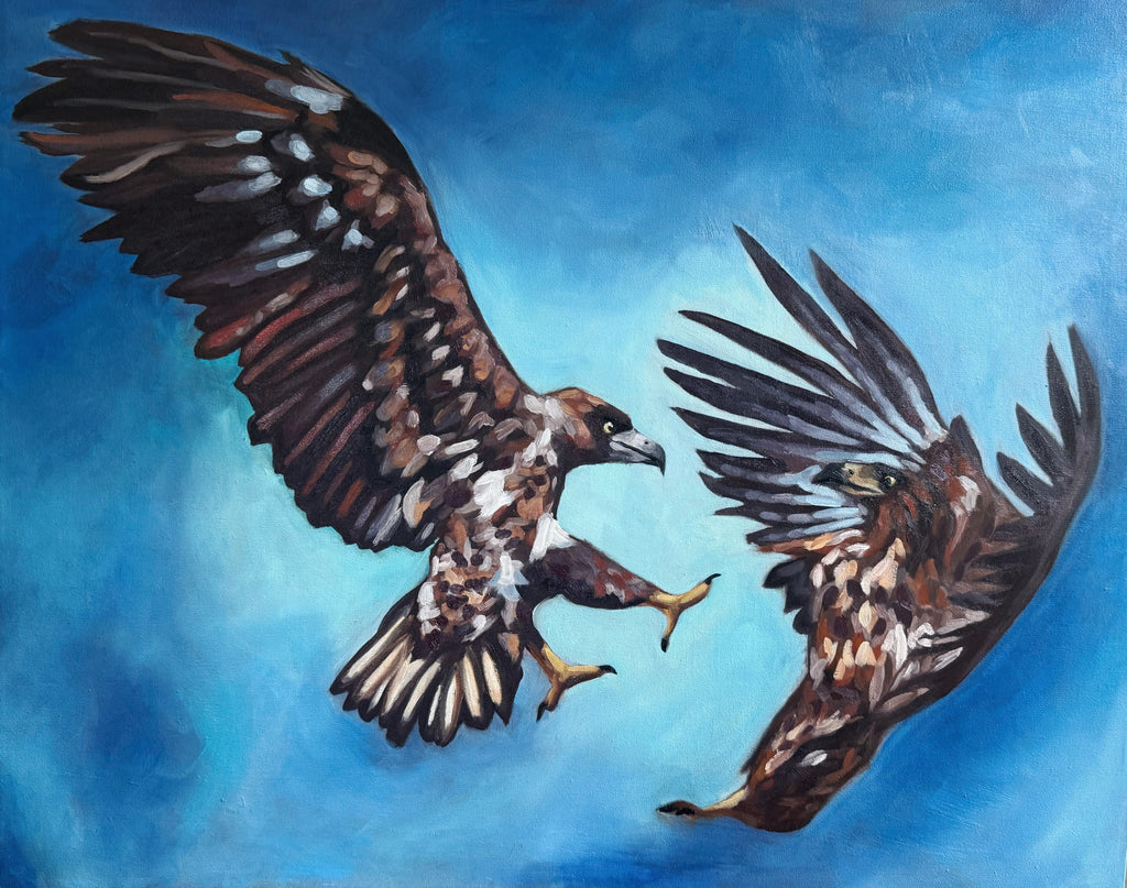 "Friendly Fire" 24x30