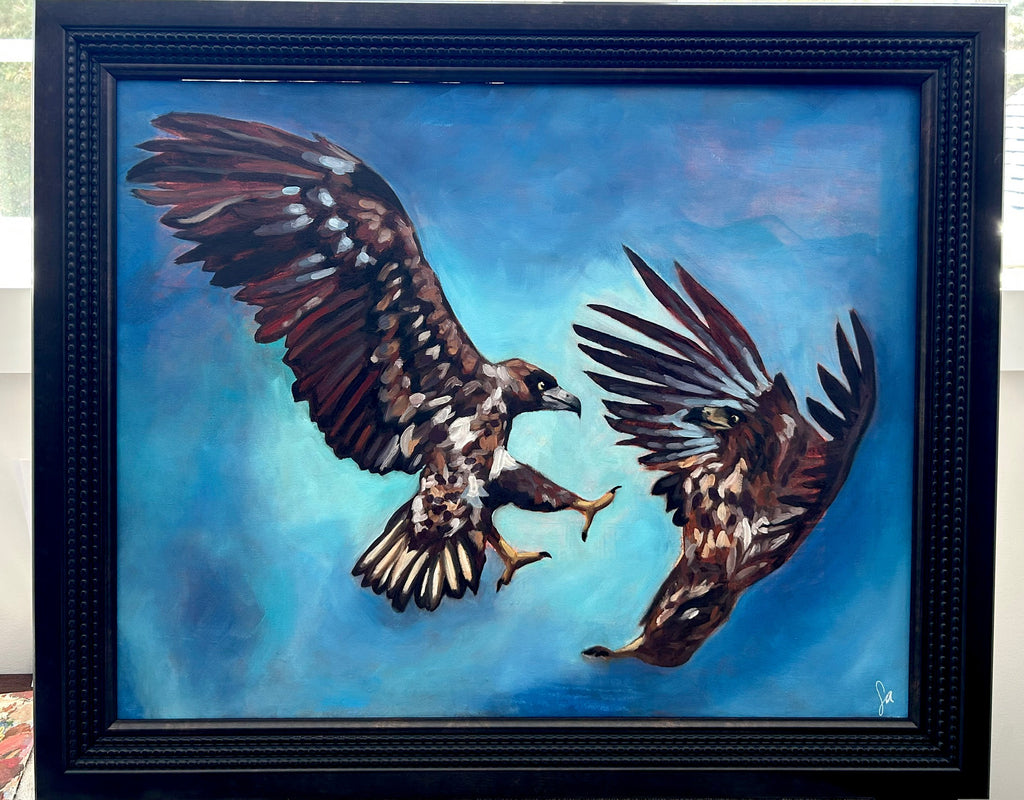 "Friendly Fire" 24x30